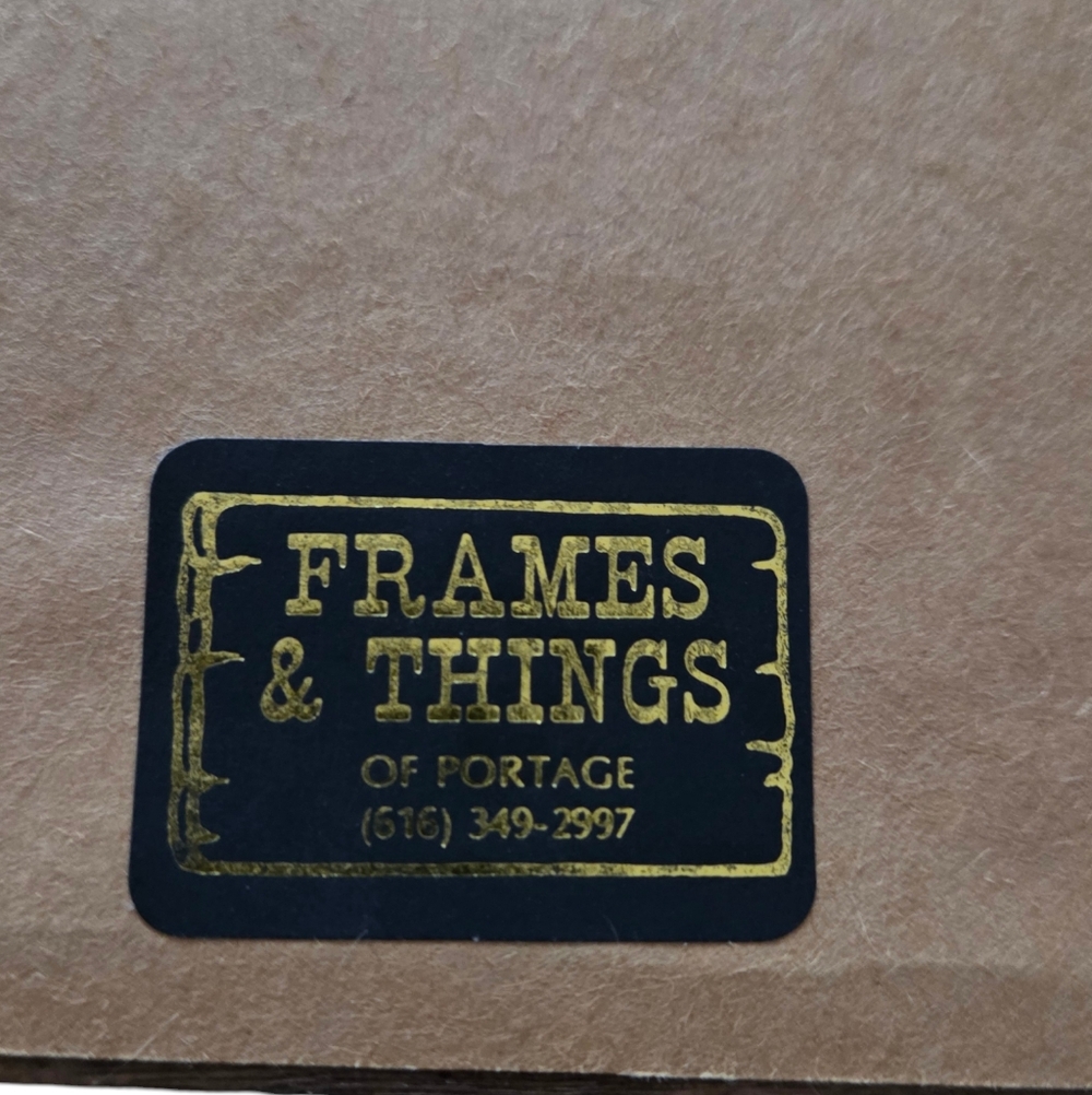 Janet Walsh Professionally Framed Botanical Watercolor Art Piece 10 1/2" x 12" - Picture 5 of 5